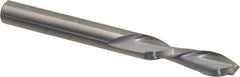 Onsrud - 1/4" Cutting Diam x 7/8" Length of Cut, 2 Flute, Downcut Spiral Router Bit - Uncoated, Right Hand Cut, Solid Carbide, 2-1/2" OAL x 1/4" Shank Diam, Double Edge, 30° Helix Angle - Apex Tool & Supply
