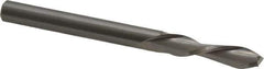 Onsrud - 1/4" Cutting Diam x 1-1/8" Length of Cut, 2 Flute, Downcut Spiral Router Bit - Uncoated, Right Hand Cut, Solid Carbide, 3" OAL x 1/4" Shank Diam, Double Edge, 30° Helix Angle - Apex Tool & Supply