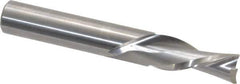 Onsrud - 1/2" Cutting Diam x 1-1/4" Length of Cut, 2 Flute, Downcut Spiral Router Bit - Uncoated, Right Hand Cut, Solid Carbide, 3-1/2" OAL x 1/2" Shank Diam, Double Edge, 30° Helix Angle - Apex Tool & Supply