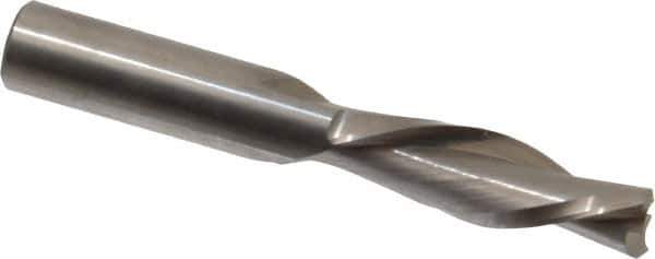Onsrud - 1/2" Cutting Diam x 1-5/8" Length of Cut, 2 Flute, Downcut Spiral Router Bit - Uncoated, Right Hand Cut, Solid Carbide, 3-1/2" OAL x 1/2" Shank Diam, Double Edge, 30° Helix Angle - Apex Tool & Supply