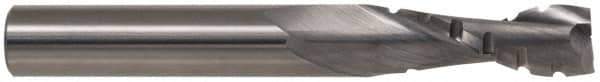 Onsrud - 3/8" Cutting Diam x 1-1/8" Length of Cut, 2 Flute, Upcut Spiral Router Bit - Uncoated, Right Hand Cut, Solid Carbide, 3" OAL x 3/8" Shank Diam, Chipbreaker, 30° Helix Angle - Apex Tool & Supply