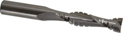Onsrud - 1/2" Cutting Diam x 2-1/8" Length of Cut, 2 Flute, Upcut Spiral Router Bit - Uncoated, Right Hand Cut, Solid Carbide, 4" OAL x 1/2" Shank Diam, Chipbreaker, 30° Helix Angle - Apex Tool & Supply