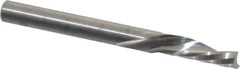 Onsrud - 3/16" Cutting Diam x 5/8" Length of Cut, 1 Flute, Downcut Spiral Router Bit - Uncoated, Right Hand Cut, Solid Carbide, 2" OAL x 3/16" Shank Diam, Single Edge, 21° Helix Angle - Apex Tool & Supply