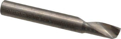 Onsrud - 3/16" Cutting Diam x 3/8" Length of Cut, 1 Flute, Upcut Spiral Router Bit - Uncoated, Right Hand Cut, Solid Carbide, 1-1/2" OAL x 3/16" Shank Diam, Single Edge, 22° Helix Angle - Apex Tool & Supply