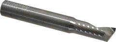 Onsrud - 1/2" Cutting Diam x 1-1/8" Length of Cut, 1 Flute, Upcut Spiral Router Bit - Uncoated, Right Hand Cut, Solid Carbide, 3-1/2" OAL x 1/2" Shank Diam, Single Edge, 22° Helix Angle - Apex Tool & Supply