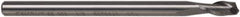 Onsrud - 3/4" Cutting Diam x 1-1/8" Length of Cut, 2 Flute, Upcut Spiral Router Bit - Uncoated, Right Hand Cut, Solid Carbide, 4" OAL x 3/4" Shank Diam, Bottom-Surfacing, 30° Helix Angle - Apex Tool & Supply