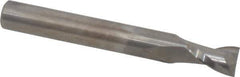 Onsrud - 1/4" Cutting Diam x 3/8" Length of Cut, 2 Flute, Upcut Spiral Router Bit - Uncoated, Right Hand Cut, Solid Carbide, 2" OAL x 1/4" Shank Diam, Bottom-Surfacing, 30° Helix Angle - Apex Tool & Supply