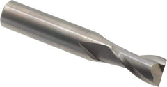 Onsrud - 1/2" Cutting Diam x 7/8" Length of Cut, 2 Flute, Upcut Spiral Router Bit - Uncoated, Right Hand Cut, Solid Carbide, 3" OAL x 1/2" Shank Diam, Bottom-Surfacing, 30° Helix Angle - Apex Tool & Supply