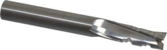Onsrud - 3/8" Cutting Diam x 7/8" Length of Cut, 3 Flute, Upcut Spiral Router Bit - Uncoated, Right Hand Cut, Solid Carbide, 3" OAL x 3/8" Shank Diam, Three Edge, 10° Helix Angle - Apex Tool & Supply