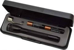Mag-Lite - Krypton Bulb, 9 Lumens, Mini Flashlight - Black Aluminum Body, 2 AAA Alkaline Batteries Included - Apex Tool & Supply