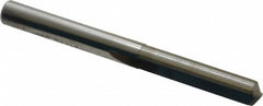 SGS - 15/64", 140° Point, Solid Carbide Straight Flute Drill Bit - Apex Tool & Supply