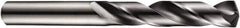 DORMER - 4.7mm 140° Solid Carbide Jobber Drill - TiAlN Finish, Right Hand Cut, Spiral Flute, Straight Shank, 74mm OAL, Four Facet Split Point - Apex Tool & Supply