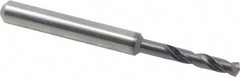 DORMER - 3.73mm 140° Spiral Flute Solid Carbide Screw Machine Drill Bit - Apex Tool & Supply