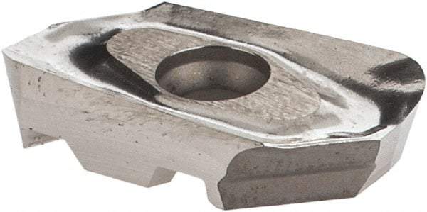 Iscar - HM90 AXCR150525 P Grade IC28 Carbide Milling Insert - Uncoated, 0.197" Thick, 2.5mm Corner Radius - Apex Tool & Supply