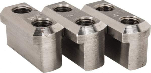 H & R Manufacturing - Lathe Chuck Jaw Nut - 6" Chuck Diam Compatible, 10mm Screw, M10 Thread - Apex Tool & Supply