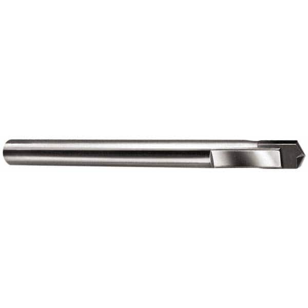Made in USA - 0.642" Carbide-Tipped 6 Flute Chucking Reamer - Apex Tool & Supply