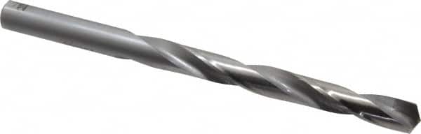 Made in USA - 23/64" 135° Carbide-Tipped Jobber Drill - Apex Tool & Supply