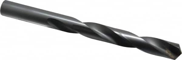 Made in USA - 21/32" 135° Carbide-Tipped Jobber Drill - Apex Tool & Supply