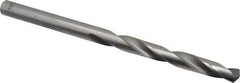 Made in USA - 3/8" Diam, 6" OAL Bright Carbide-Tipped Aircraft Extension Drill Bit - 135° Point Angle - Apex Tool & Supply