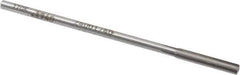 Made in USA - 0.174" Carbide-Tipped 4 Flute Chucking Reamer - Straight Flute, 0.151" Straight Shank, 1" Flute Length, 4" OAL - Apex Tool & Supply