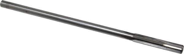 Made in USA - 0.269" Carbide-Tipped 4 Flute Chucking Reamer - Straight Flute, 15/64" Straight Shank, 1-1/2" Flute Length, 6" OAL - Apex Tool & Supply