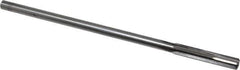 Made in USA - 0.269" Carbide-Tipped 4 Flute Chucking Reamer - Straight Flute, 15/64" Straight Shank, 1-1/2" Flute Length, 6" OAL - Apex Tool & Supply