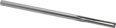 Made in USA - 0.288" Carbide-Tipped 4 Flute Chucking Reamer - Straight Flute, 9/32" Straight Shank, 1-1/2" Flute Length, 6" OAL - Apex Tool & Supply