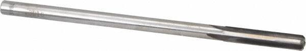 Made in USA - 0.301" Carbide-Tipped 4 Flute Chucking Reamer - Straight Flute, 9/32" Straight Shank, 1-1/2" Flute Length, 6" OAL - Apex Tool & Supply
