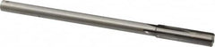 Made in USA - 0.437" Carbide-Tipped 4 Flute Dowel Pin Chucking Reamer - Apex Tool & Supply