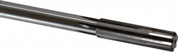 Made in USA - 0.516" Carbide-Tipped 6 Flute Chucking Reamer - Apex Tool & Supply