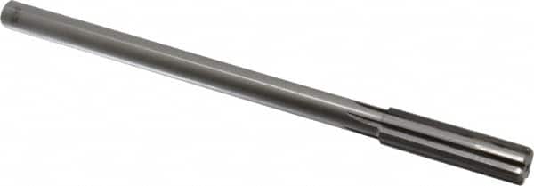 Made in USA - 0.547" Carbide-Tipped 6 Flute Chucking Reamer - Apex Tool & Supply
