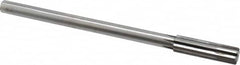 Made in USA - 0.556" Carbide-Tipped 6 Flute Chucking Reamer - Apex Tool & Supply