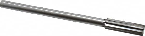Made in USA - 0.596" Carbide-Tipped 6 Flute Chucking Reamer - Apex Tool & Supply