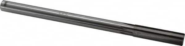 Made in USA - 0.599" Carbide-Tipped 6 Flute Chucking Reamer - Apex Tool & Supply