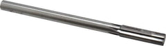 Made in USA - 0.64" Carbide-Tipped 6 Flute Chucking Reamer - Straight Flute, 9/16" Straight Shank, 2-1/4" Flute Length, 9" OAL - Apex Tool & Supply