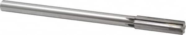 Made in USA - 0.66" Carbide-Tipped 6 Flute Chucking Reamer - Apex Tool & Supply