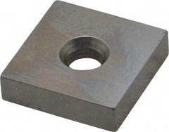 Mitutoyo - 0.25" Square Steel Gage Block - Accuracy Grade 0, Includes Certificate of Inspection - Apex Tool & Supply