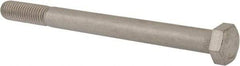 Value Collection - 5/8-11 UNC, 7-1/2" Length Under Head Hex Head Cap Screw - Partially Threaded, Grade 18-8 Stainless Steel, Uncoated, 15/16" Hex - Apex Tool & Supply