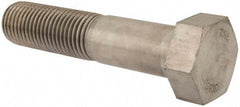 Value Collection - 1-1/2 - 6 UNC, 7" Length Under Head Hex Head Cap Screw - Partially Threaded, Grade 18-8 Stainless Steel, Uncoated, 2-1/4" Hex - Apex Tool & Supply