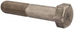 Value Collection - 1-1/2 - 6 UNC, 7-1/2" Length Under Head Hex Head Cap Screw - Partially Threaded, Grade 18-8 Stainless Steel, Uncoated, 2-1/4" Hex - Apex Tool & Supply