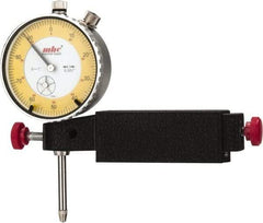 Value Collection - 0.001" Graduation, 0-100 Dial Reading, Dial Indicator & Base Kit - Include 1 Inch Import Dial Indicator, Base - Apex Tool & Supply