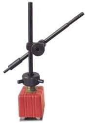 Value Collection - 38mm Wide Magnetic Indicator Base with Holders - Post & Rod Arm (Swivel) - Apex Tool & Supply
