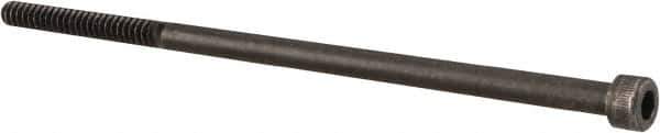 Value Collection - #6-32 UNC Hex Socket Drive, Socket Cap Screw - Alloy Steel, Black Oxide Finish, Partially Threaded, 3" Length Under Head - Apex Tool & Supply