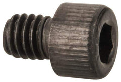 Value Collection - #6-40 UNF Hex Socket Drive, Socket Cap Screw - Alloy Steel, Black Oxide Finish, Fully Threaded, 3/16" Length Under Head - Apex Tool & Supply