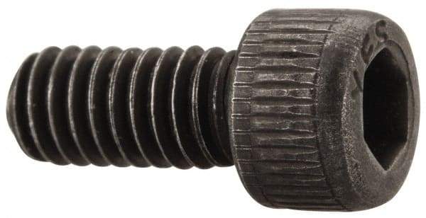 Value Collection - #6-40 UNF Hex Socket Drive, Socket Cap Screw - Alloy Steel, Black Oxide Finish, Fully Threaded, 5/16" Length Under Head - Apex Tool & Supply