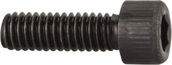 Value Collection - #6-40 UNF Hex Socket Drive, Socket Cap Screw - Alloy Steel, Black Oxide Finish, Fully Threaded, 7/16" Length Under Head - Apex Tool & Supply