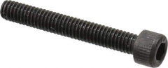 Value Collection - #6-40 UNF Hex Socket Drive, Socket Cap Screw - Alloy Steel, Black Oxide Finish, Fully Threaded, 1" Length Under Head - Apex Tool & Supply