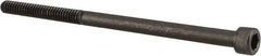 Value Collection - #8-32 UNC Hex Socket Drive, Socket Cap Screw - Alloy Steel, Black Oxide Finish, Partially Threaded, 2-3/4" Length Under Head - Apex Tool & Supply
