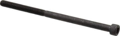 Value Collection - #8-32 UNC Hex Socket Drive, Socket Cap Screw - Alloy Steel, Black Oxide Finish, Partially Threaded, 3" Length Under Head - Apex Tool & Supply