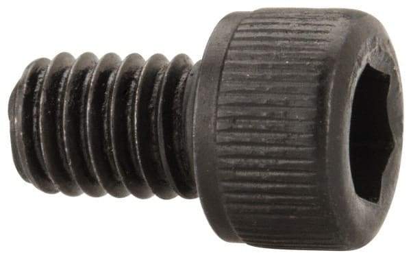 Value Collection - #8-36 UNF Hex Socket Drive, Socket Cap Screw - Alloy Steel, Black Oxide Finish, Fully Threaded, 1/4" Length Under Head - Apex Tool & Supply